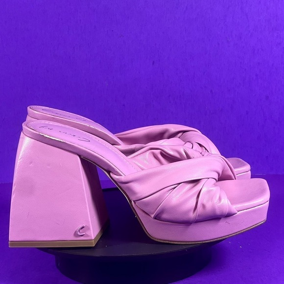 Circus Ny By Sam Edelman Women's Purple Marianna Heeled Sandal Shoe Size 5 - Picture 1 of 9